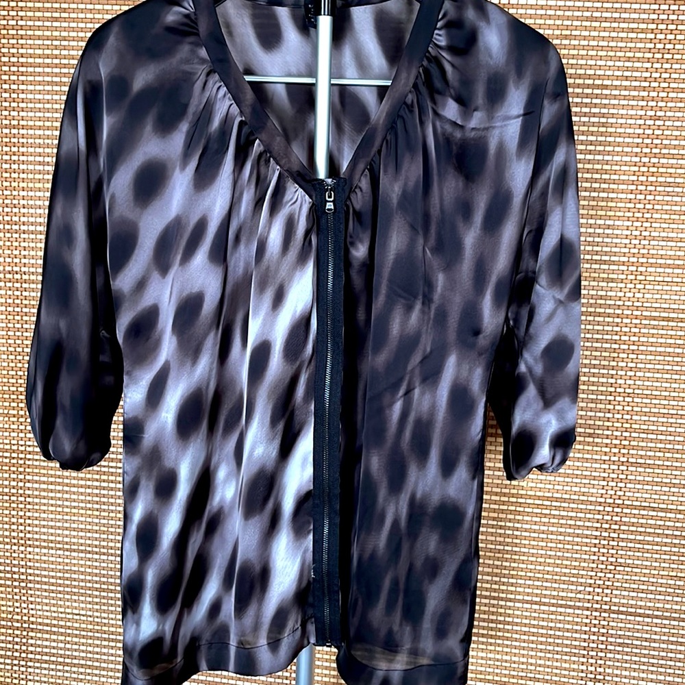 Kenneth Cole cheetah print blouse